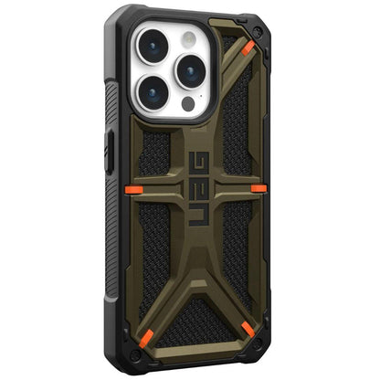 Funda para Apple iPhone 15 Pro Max, Urban Armor Gear, Monarch Kevlar, Verde