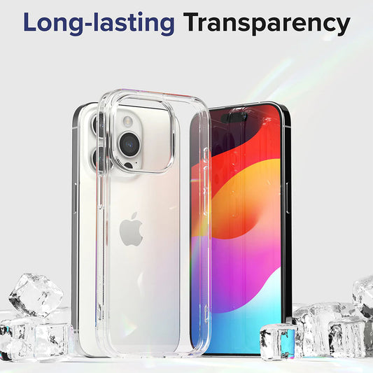 Funda para Apple iPhone 15 Pro, Ringke, Fusion, Transparente