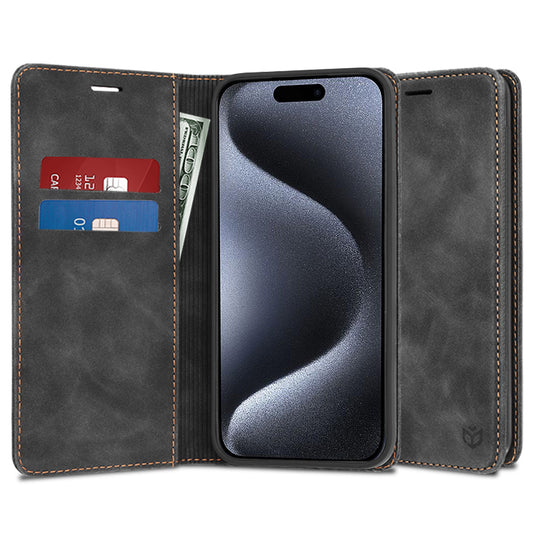 Funda para Apple iPhone 15 Pro, Techsuit, Confy, Negra