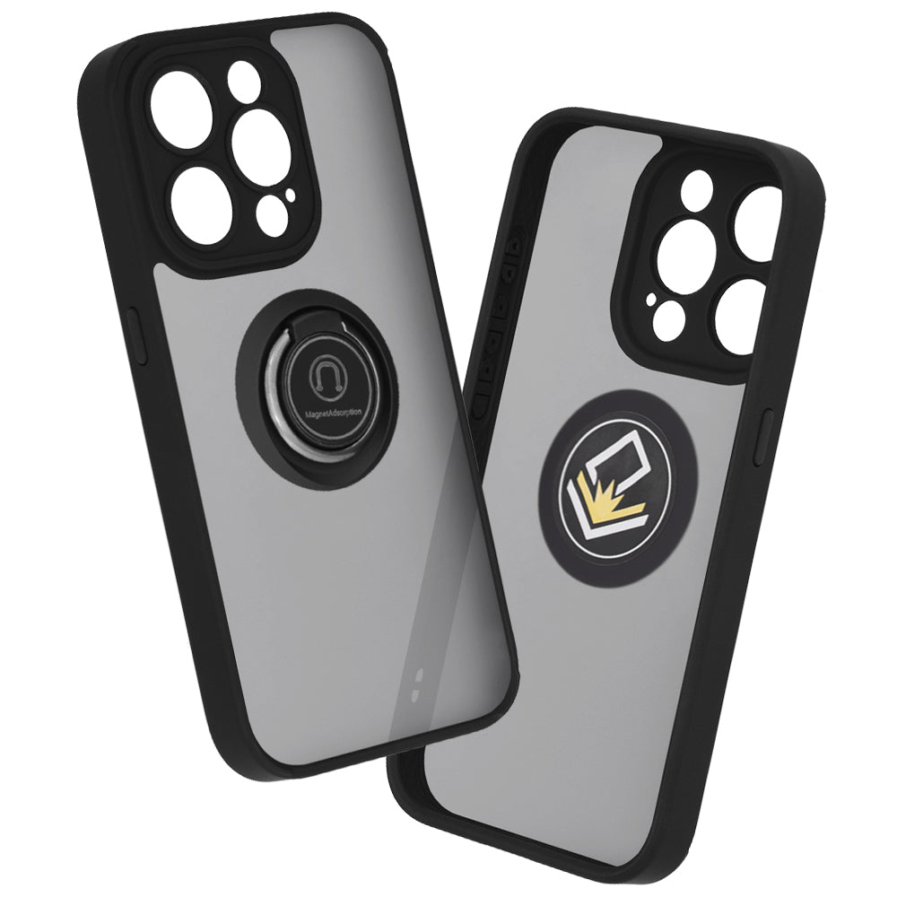 Funda para Apple iPhone 15 Pro, Techsuit, Glinth, Negra