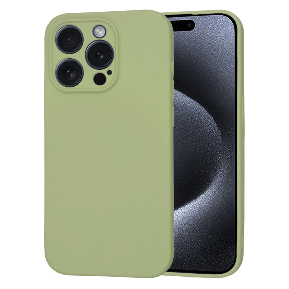 Funda para Apple iPhone 15 Pro, Techsuit, SoftFlex, Matcha