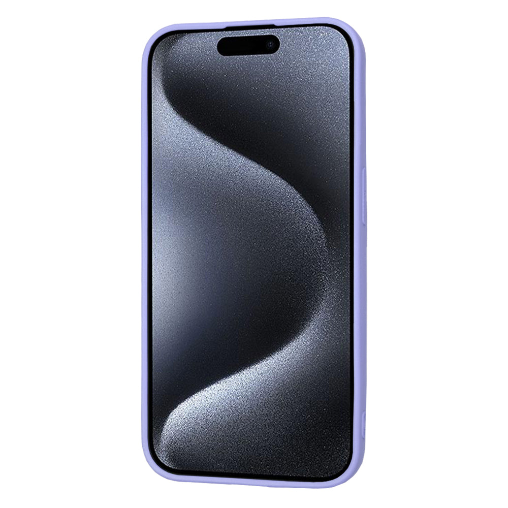 Funda para Apple iPhone 15 Pro, Techsuit, SoftFlex, Lila Claro