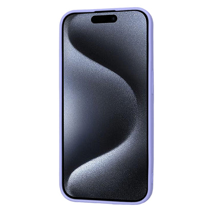 Funda para Apple iPhone 15 Pro, Techsuit, SoftFlex, Lila Claro