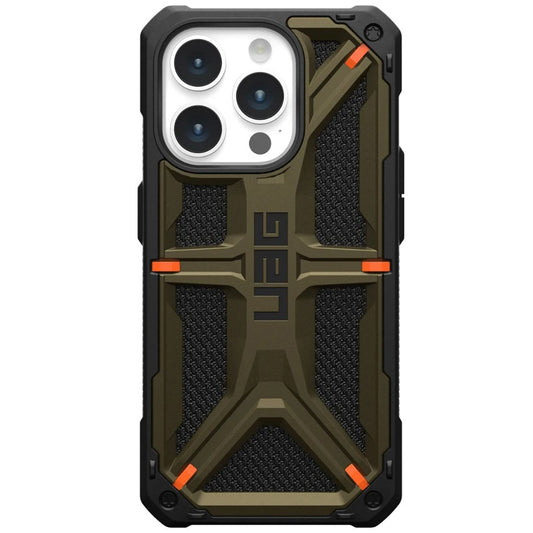 Funda para Apple iPhone 15 Pro, Urban Armor Gear, Monarch Kevlar, Verde