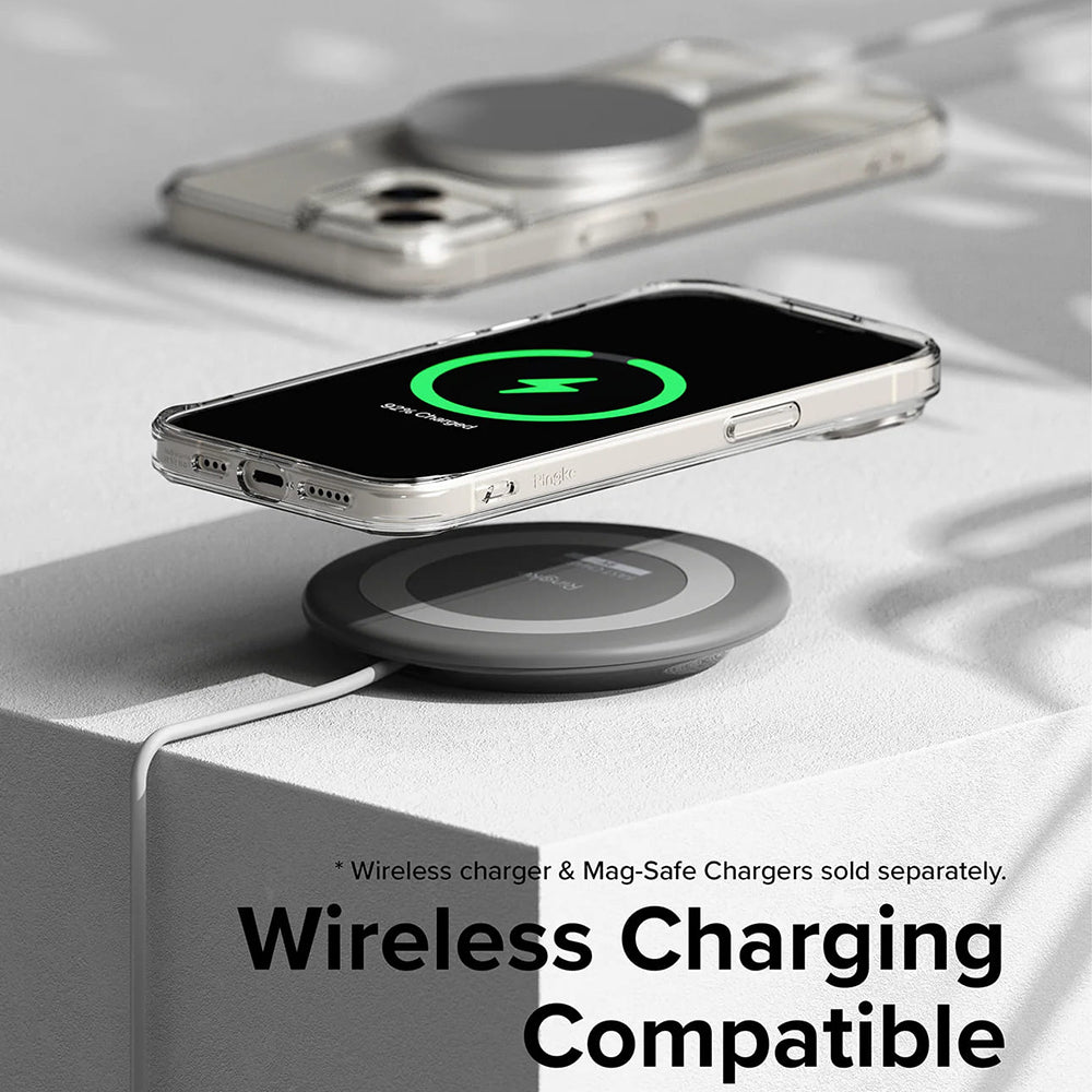 Funda para Apple iPhone 15, Ringke, Fusion, Transparente