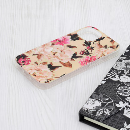 Funda para Apple iPhone 15, Techsuit, Marble, Beige
