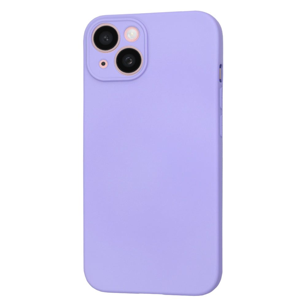 Funda para Apple iPhone 15, Techsuit, SoftFlex, Lila Claro