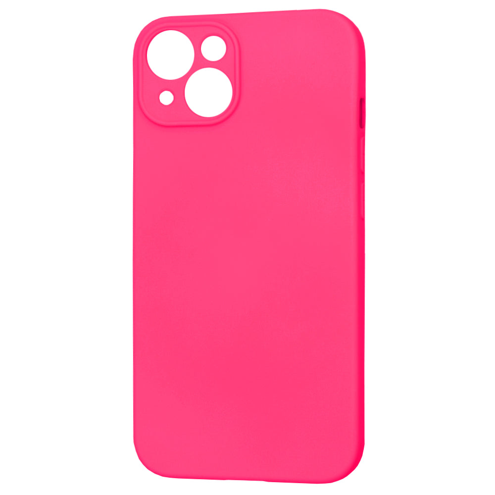 Funda para Apple iPhone 15, Techsuit, SoftFlex, Rosa Oscuro