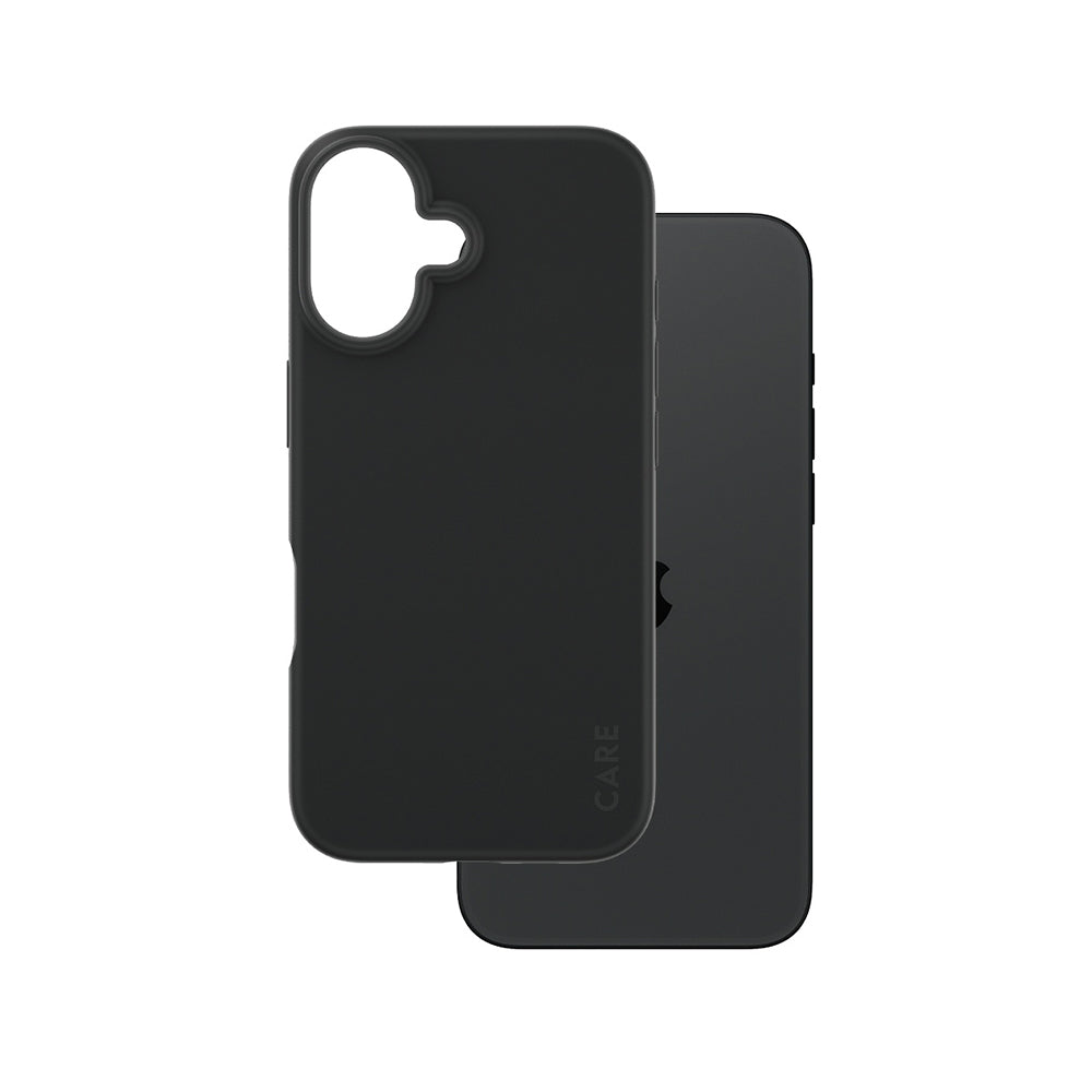 Funda para Apple iPhone 16, PanzerGlass, Care Fashionable, Negra