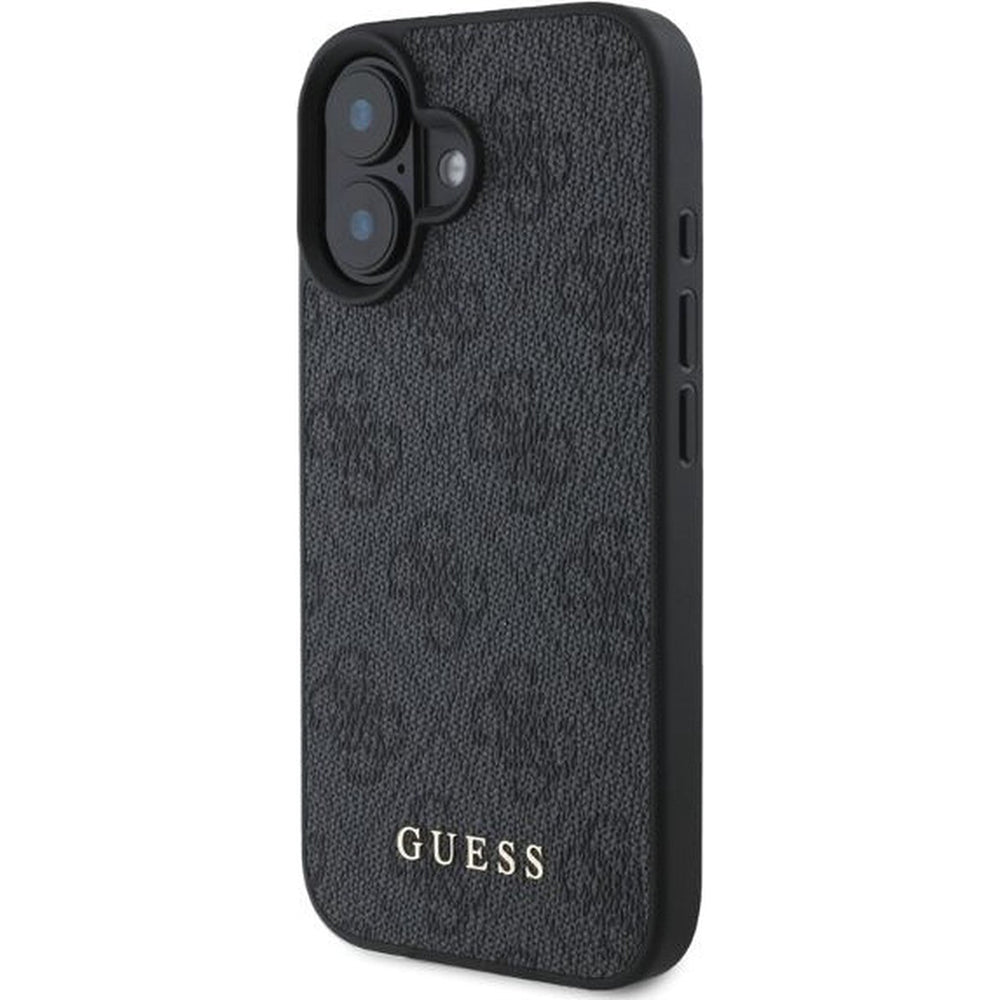 Funda para Apple iPhone 16 Plus, Guess, 4G Classic, Negra