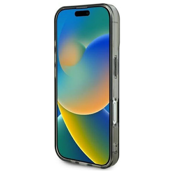 Funda para Apple iPhone 16 Plus, Guess, IML Heart, Negra