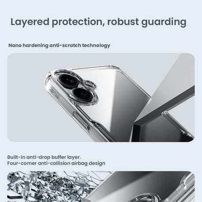 Funda para Apple iPhone 16 Plus, Nillkin, Nature Pro, Azul