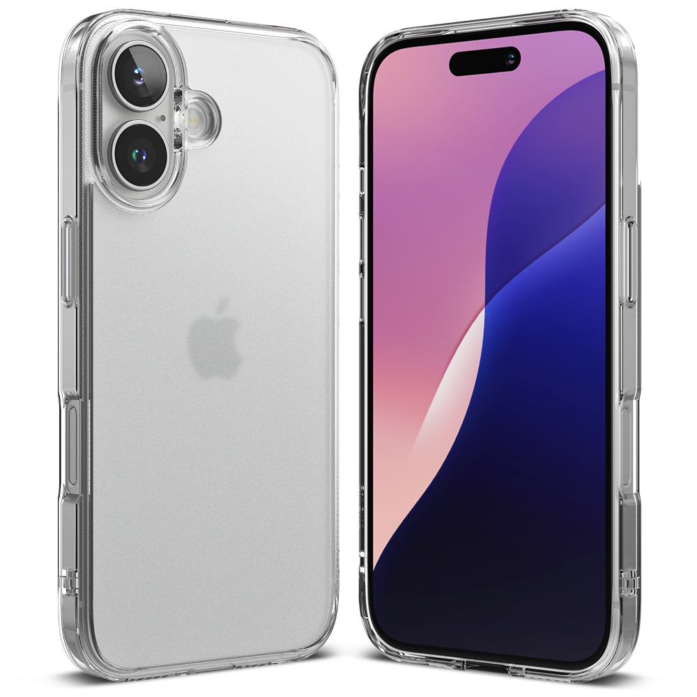 Funda para Apple iPhone 16 Plus, Ringke, Fusion, Transparente Mate