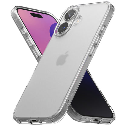 Funda para Apple iPhone 16 Plus, Ringke, Fusion, Transparente Mate