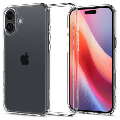 Funda para Apple iPhone 16 Plus, Spigen, Ultra Hybrid, Transparente