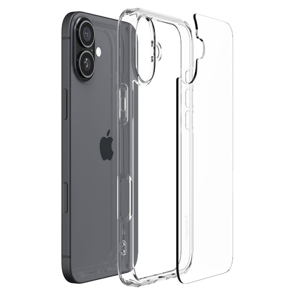 Funda para Apple iPhone 16 Plus, Spigen, Ultra Hybrid, Transparente
