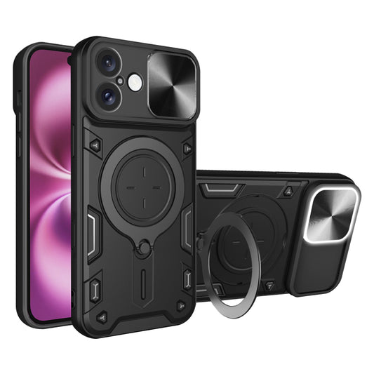 Funda para Apple iPhone 16 Plus, Techsuit, CamGuard Pro, Negra