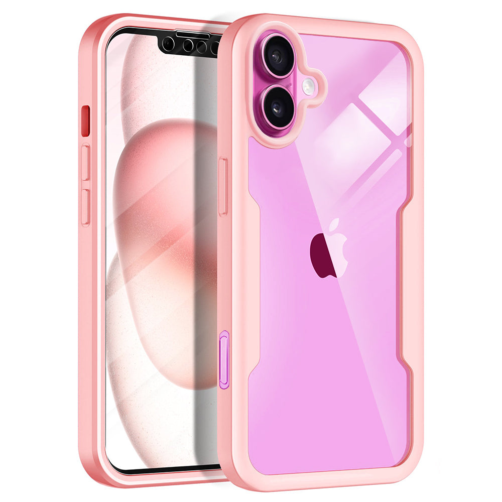 Funda para Apple iPhone 16 Plus, Techsuit, ColorVerse 360, Rosa