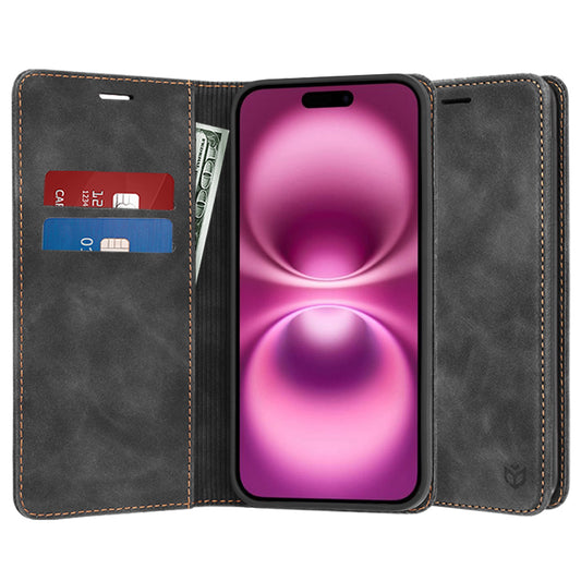 Funda para Apple iPhone 16 Plus, Techsuit, Confy, Negra