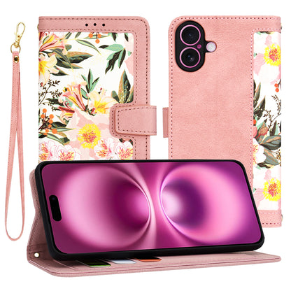 Funda para Apple iPhone 16 Plus, Techsuit, FlipCraft, Rosa