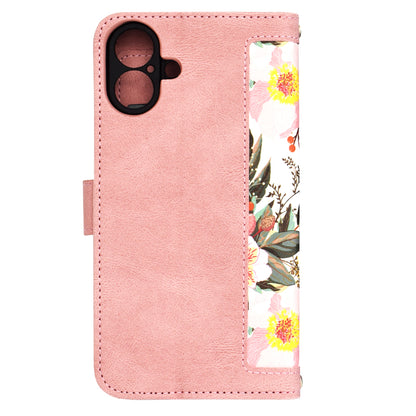 Funda para Apple iPhone 16 Plus, Techsuit, FlipCraft, Rosa