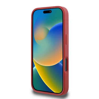 Funda para Apple iPhone 16 Pro, Karl Lagerfeld, Diagonal Quilted Script, Rosa