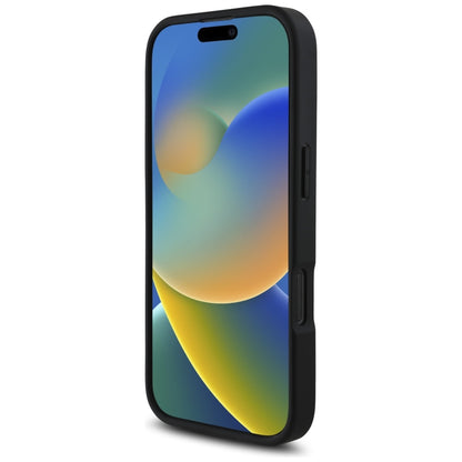 Funda para Apple iPhone 16 Pro Max, Karl Lagerfeld, Grained Cardslots, Negra