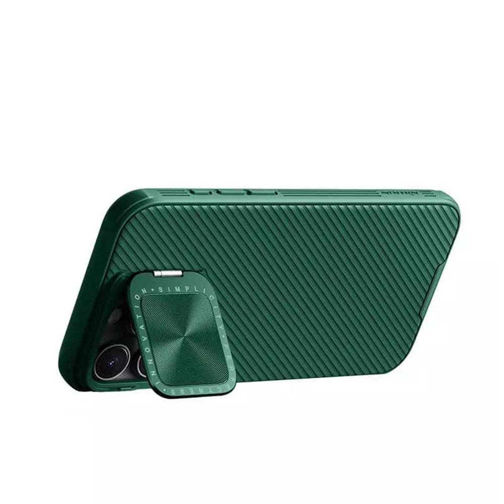 Funda para Apple iPhone 16 Pro Max, Nillkin, CamShield Prop, Verde