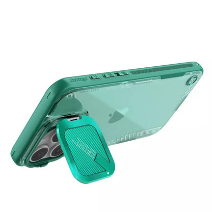 Funda para Apple iPhone 16 Pro Max, Nillkin, Iceblade Prop (sin recorte para cámara), Verde