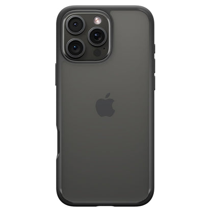 Funda para Apple iPhone 16 Pro Max, Spigen, Ultra Hybrid, Negra Mate ACS07996
