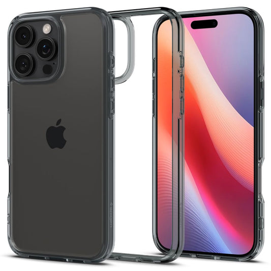 Funda para Apple iPhone 16 Pro Max, Spigen, Ultra Hybrid, Ahumado ACS07994