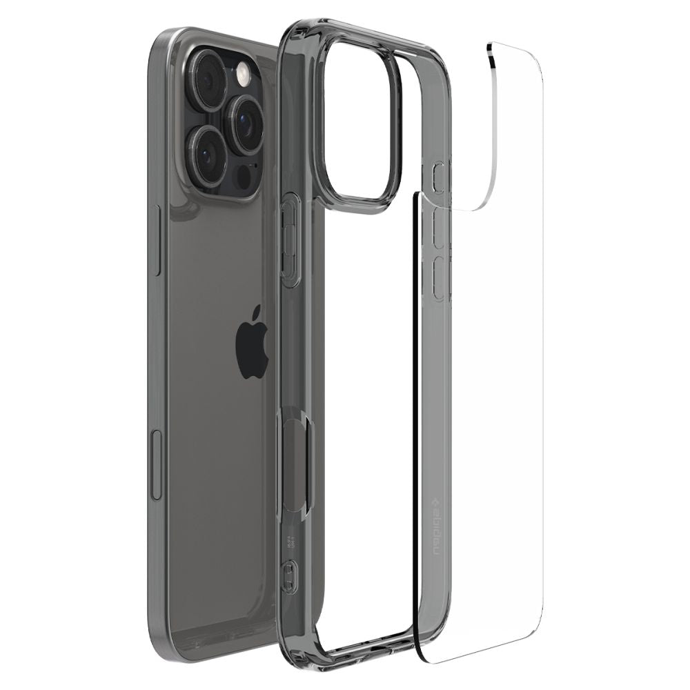 Funda para Apple iPhone 16 Pro Max, Spigen, Ultra Hybrid, Ahumado ACS07994