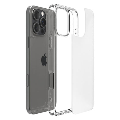 Funda para Apple iPhone 16 Pro Max, Spigen, Ultra Hybrid, Transparente Satinada ACS07993