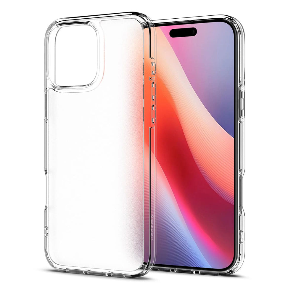 Funda para Apple iPhone 16 Pro Max, Spigen, Ultra Hybrid, Transparente Satinada ACS07993