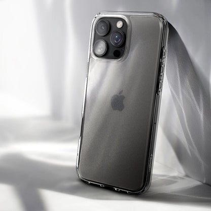 Funda para Apple iPhone 16 Pro Max, Spigen, Ultra Hybrid, Transparente Satinada ACS07993