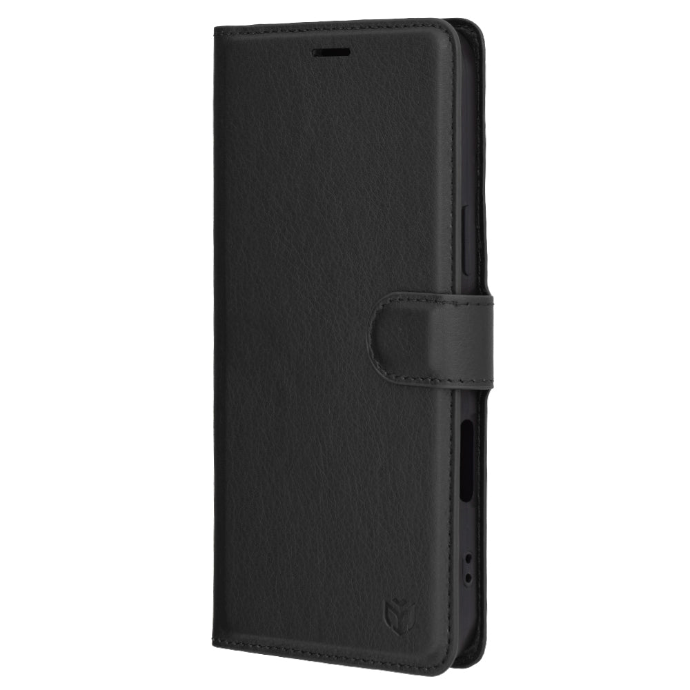 Funda para Apple iPhone 16 Pro Max, Techsuit, Leather Folio, Negra