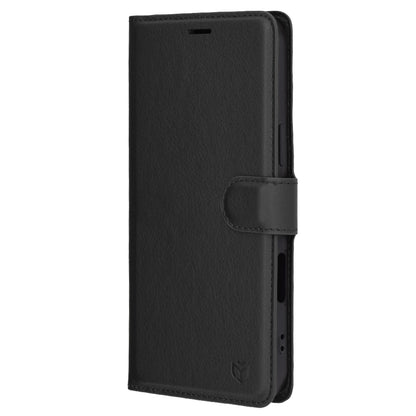 Funda para Apple iPhone 16 Pro Max, Techsuit, Leather Folio, Negra