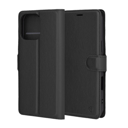 Funda para Apple iPhone 16 Pro Max, Techsuit, Leather Folio, Negra
