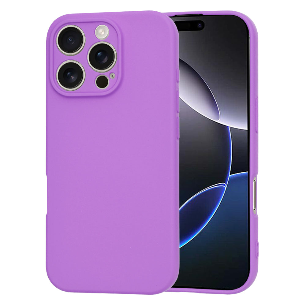 Funda para Apple iPhone 16 Pro Max, Techsuit, SoftFlex, Morado