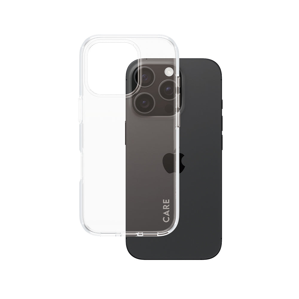 Funda para Apple iPhone 16 Pro, PanzerGlass, Care Urban Combat, Transparente