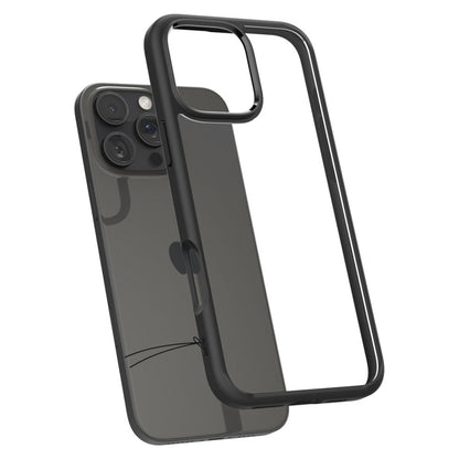 Funda para Apple iPhone 16 Pro, Spigen, Ultra Hybrid, Negra Mate