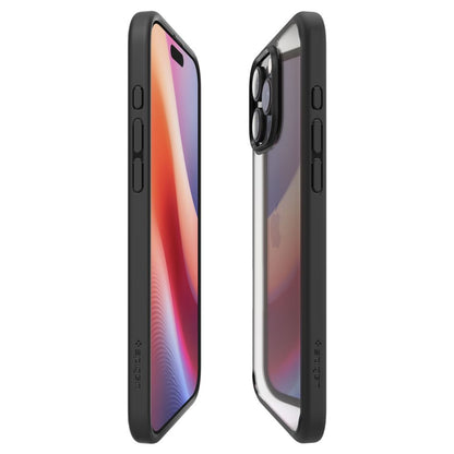 Funda para Apple iPhone 16 Pro, Spigen, Ultra Hybrid, Negra Mate