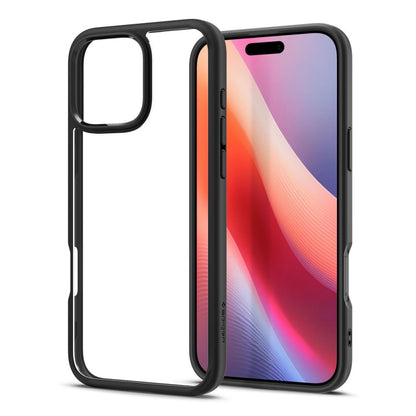 Funda para Apple iPhone 16 Pro, Spigen, Ultra Hybrid, Negra Mate