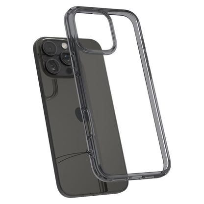 Funda para Apple iPhone 16 Pro, Spigen, Ultra Hybrid, Ahumada ACS08123