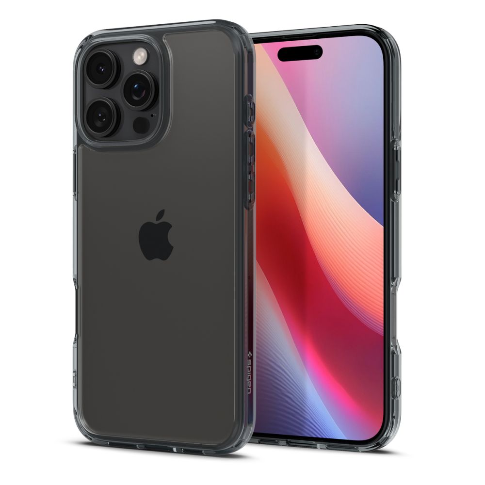 Funda para Apple iPhone 16 Pro, Spigen, Ultra Hybrid, Ahumada ACS08123