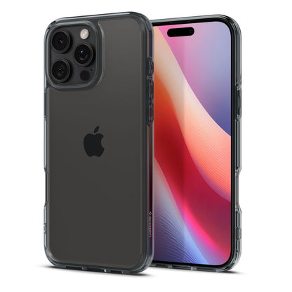 Funda para Apple iPhone 16 Pro, Spigen, Ultra Hybrid, Ahumada ACS08123