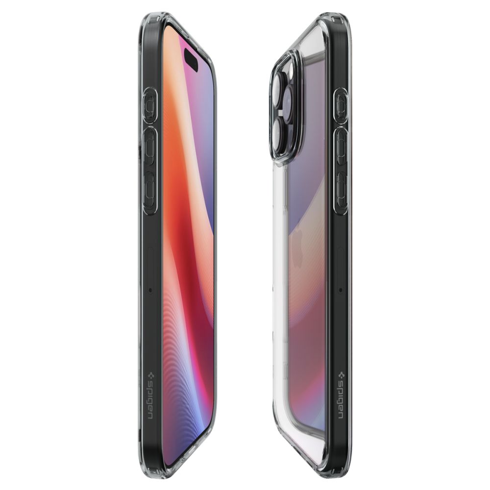Funda para Apple iPhone 16 Pro, Spigen, Ultra Hybrid, Ahumada ACS08123