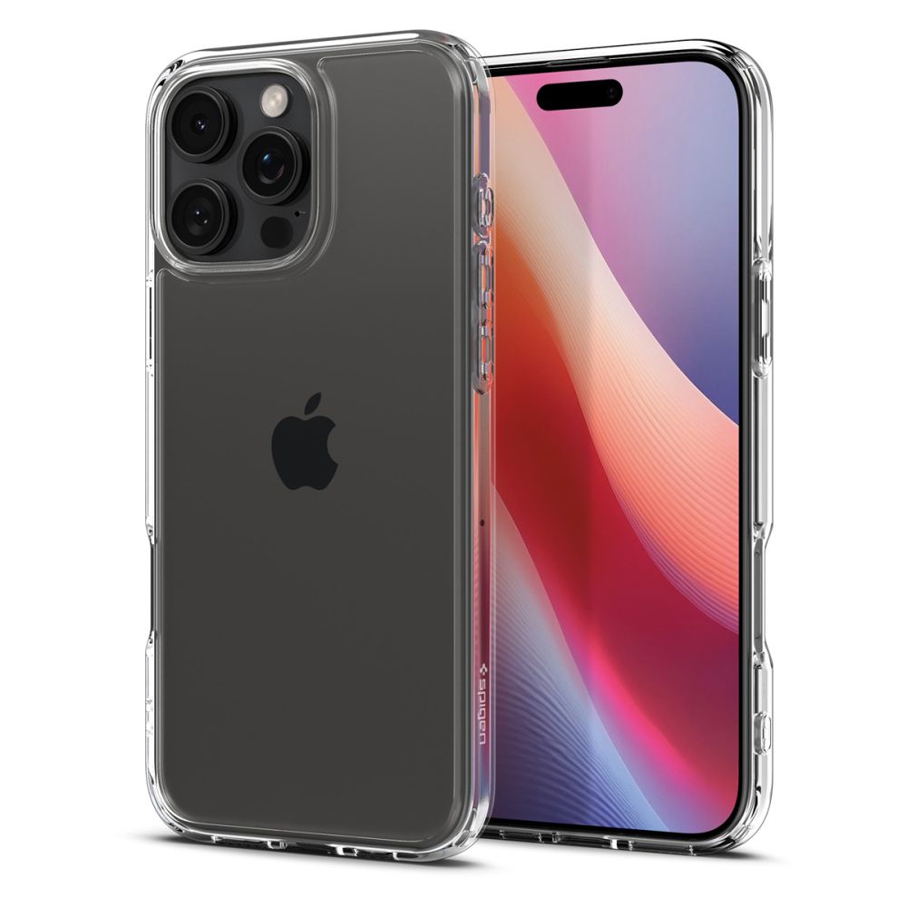 Funda para Apple iPhone 16 Pro, Spigen, Ultra Hybrid, Transparente ACS08121