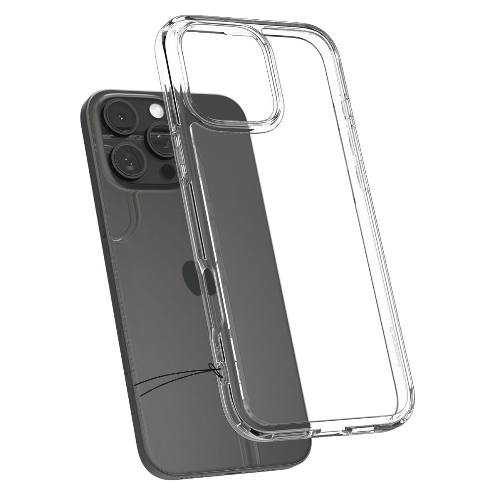 Funda para Apple iPhone 16 Pro, Spigen, Ultra Hybrid, Transparente ACS08121