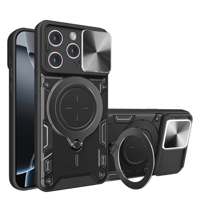Funda para Apple iPhone 16 Pro, Techsuit, CamGuard Pro, Negra